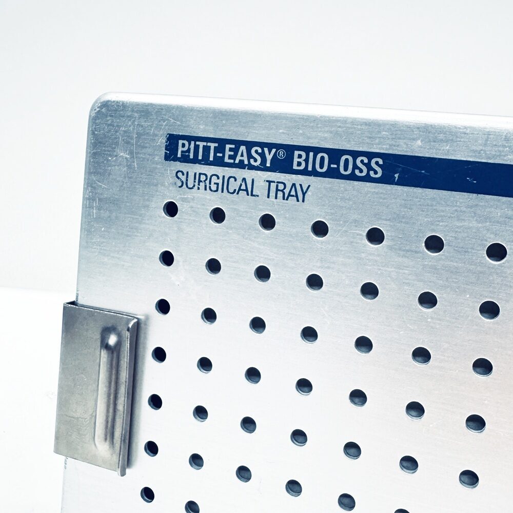SybronEndo Oraltronics Pitt Easy Bio Oss OP Chirurgie Tray mit Inhalt gebraucht | 331546 SybronEndo Oraltronics Pitt Easy Bio Oss OP Chirurgie Tray mit Inhalt gebraucht | 331546
