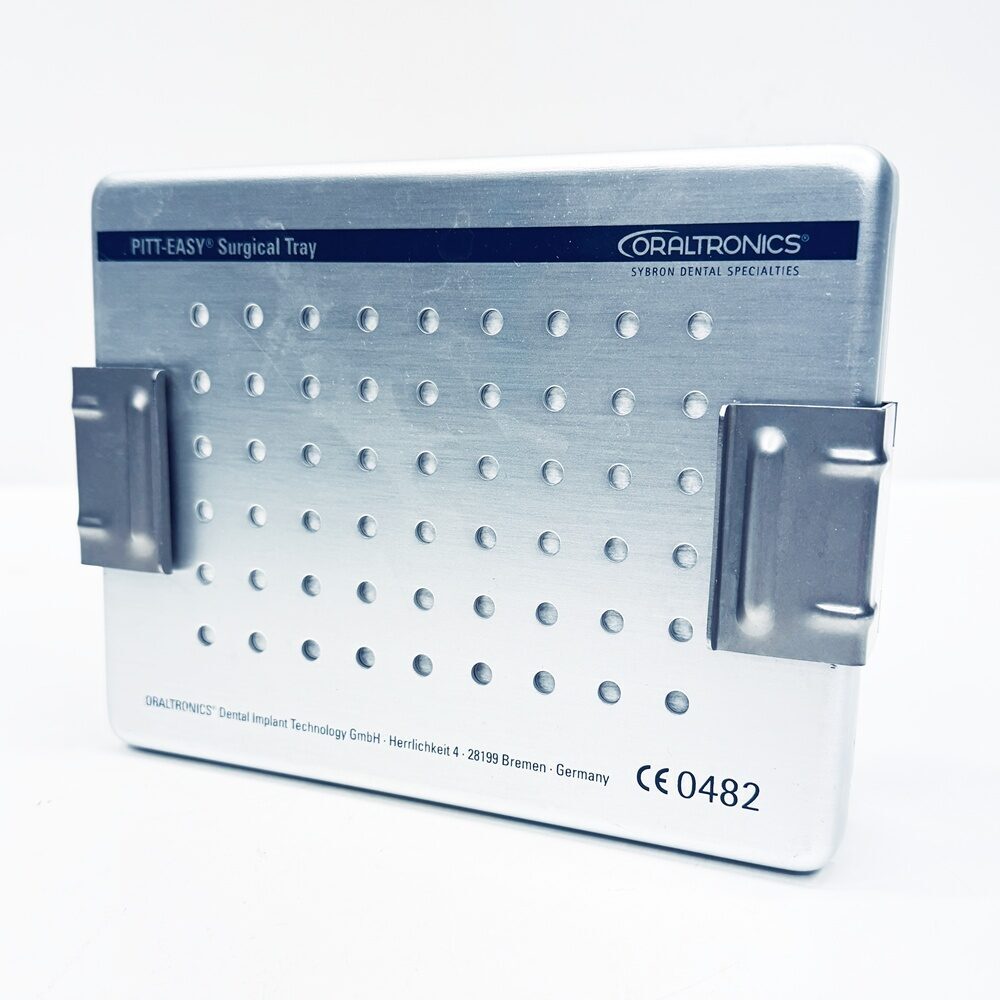 SybronEndo Oraltronics Pitt Easy Bio Oss OP Chirurgie Tray mit Inhalt gebraucht | 331552 SybronEndo Oraltronics Pitt Easy Bio Oss OP Chirurgie Tray mit Inhalt gebraucht | 331552
