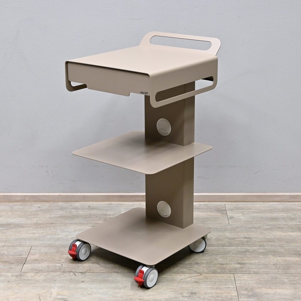 Edarredo FLEXI 4C Cart Gerätewagen mit Schublade, Sand, Aussteller | 330462 Edarredo FLEXI 4C Cart Gerätewagen mit Schublade, Sand, Aussteller | 330462