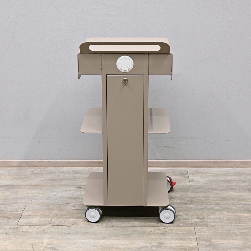Edarredo FLEXI 4C Cart Gerätewagen mit Schublade, Sand, Aussteller | 330464 Edarredo FLEXI 4C Cart Gerätewagen mit Schublade, Sand, Aussteller | 330464
