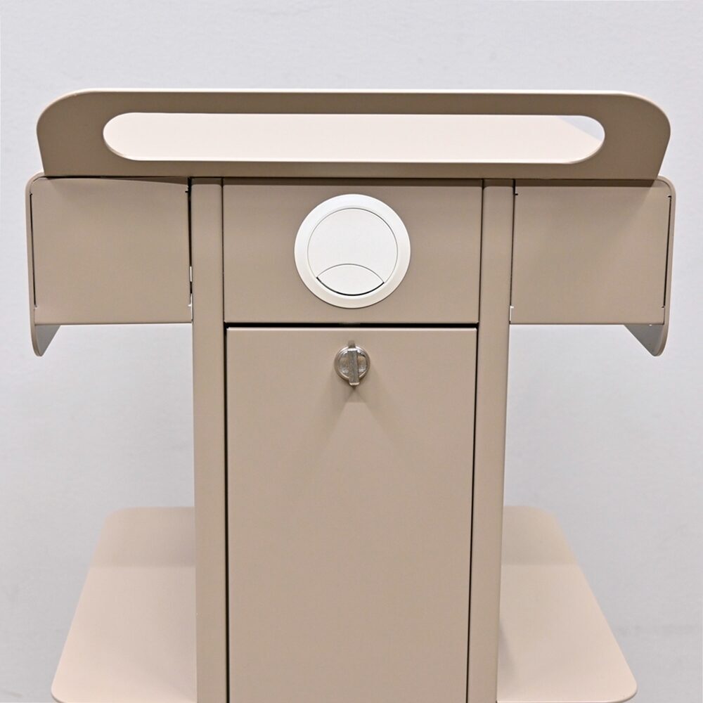 Edarredo FLEXI 4C Cart Gerätewagen mit Schublade, Sand, Aussteller | 330467 Edarredo FLEXI 4C Cart Gerätewagen mit Schublade, Sand, Aussteller | 330467