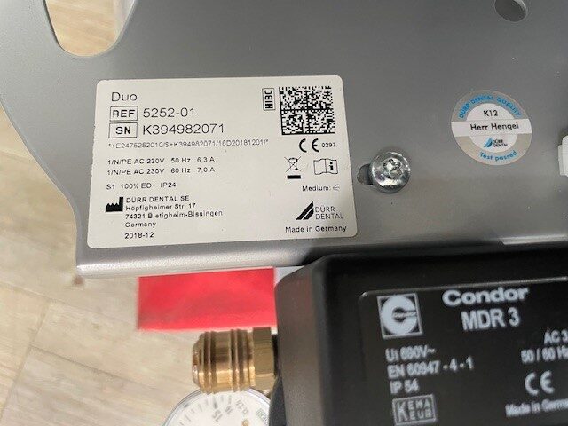 Kompressor Dürr Duo 5252-01 gebraucht | 330980 Kompressor Dürr Duo 5252-01 gebraucht | 330980