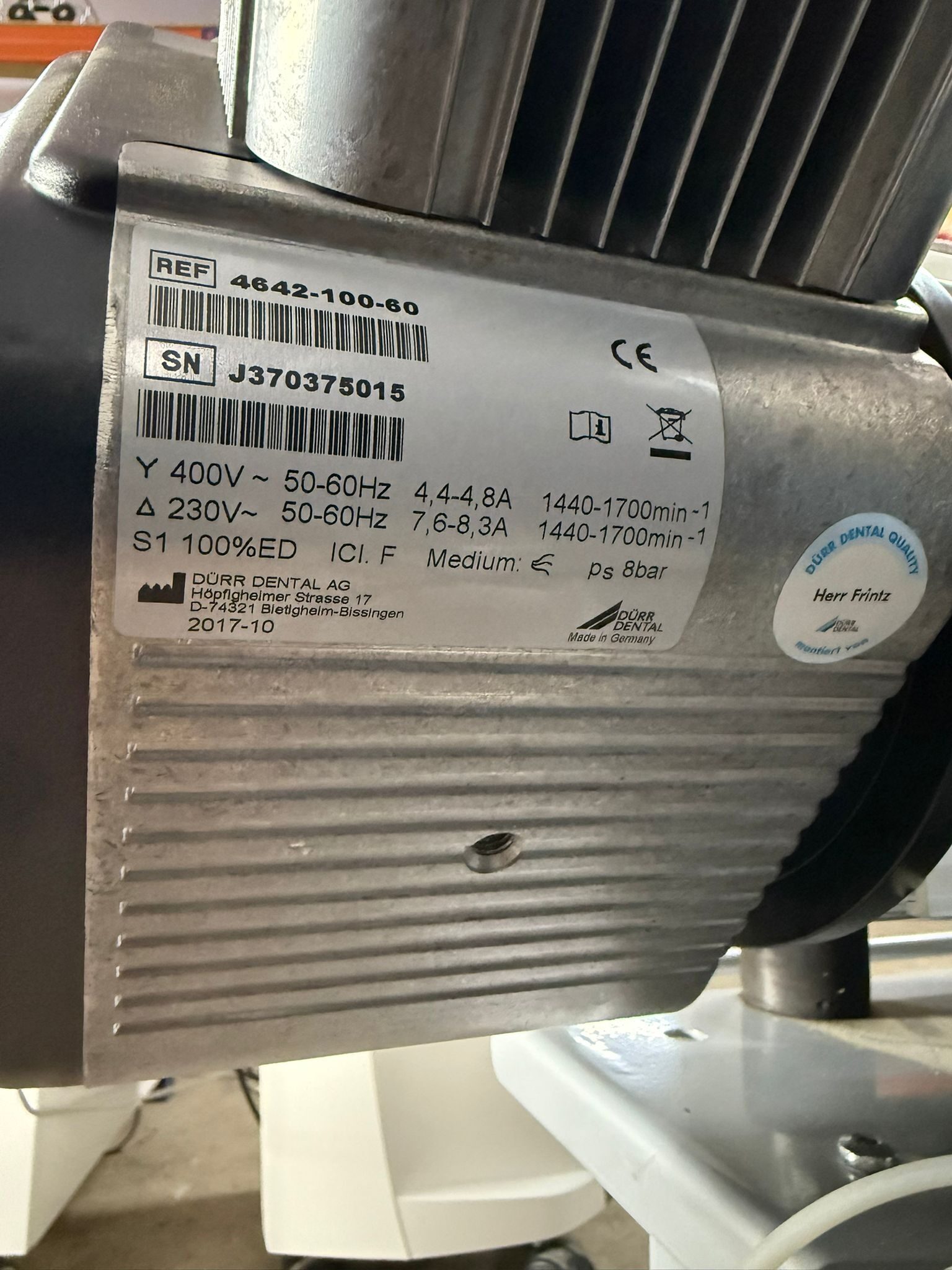 Dürr Dental Quattro Tandem Kompressor mit 1 Aggregat Membrantrocknung 2017! TOP | 330835 Dürr Dental Quattro Tandem Kompressor mit 1 Aggregat Membrantrocknung 2017! TOP | 330835