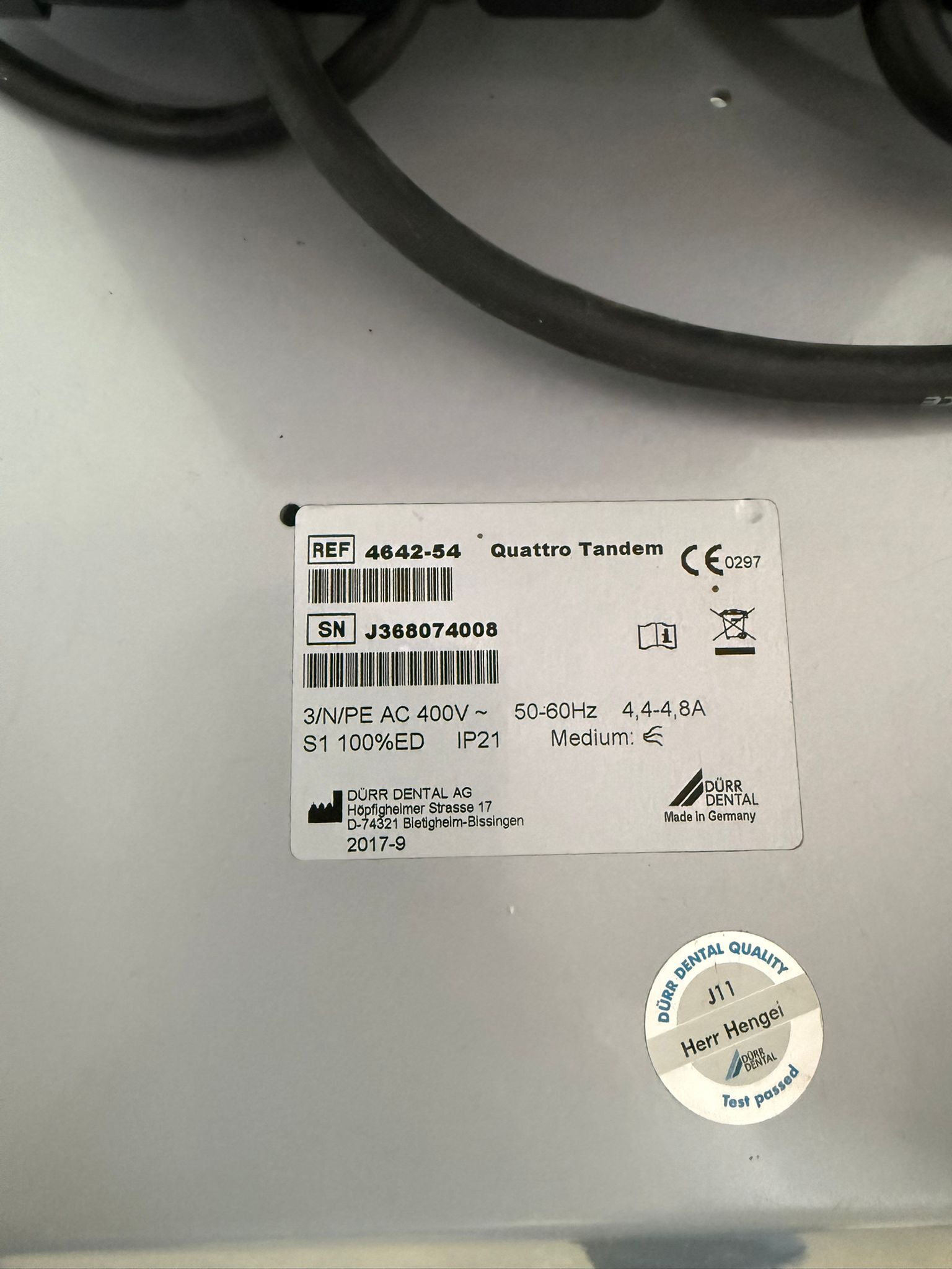 Dürr Dental Quattro Tandem Kompressor mit 1 Aggregat Membrantrocknung 2017! TOP | 330837 Dürr Dental Quattro Tandem Kompressor mit 1 Aggregat Membrantrocknung 2017! TOP | 330837