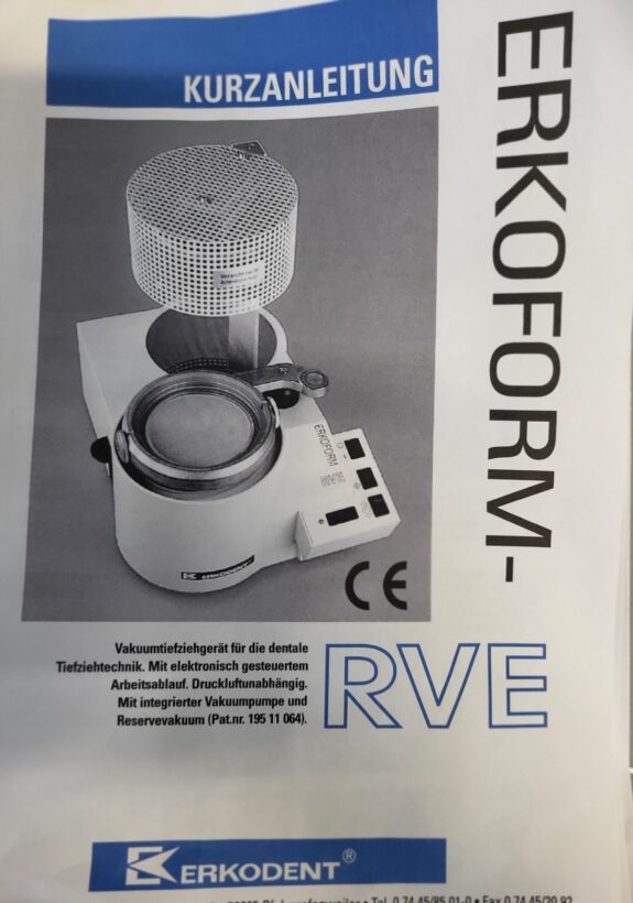 ERKOFORM – RVE Erkodent Tiefziehgerät | 330517