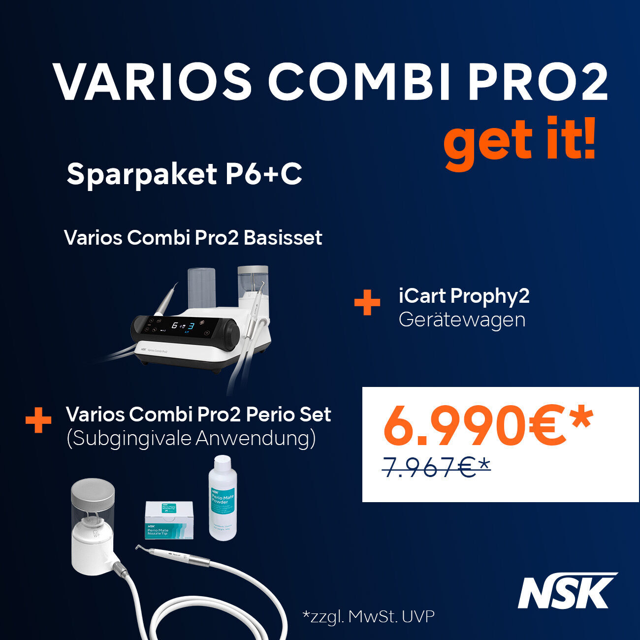 PROMO FLASH: Varios Combi Pro2 Sparpaket P6+C | 331444 PROMO FLASH: Varios Combi Pro2 Sparpaket P6+C | 331444