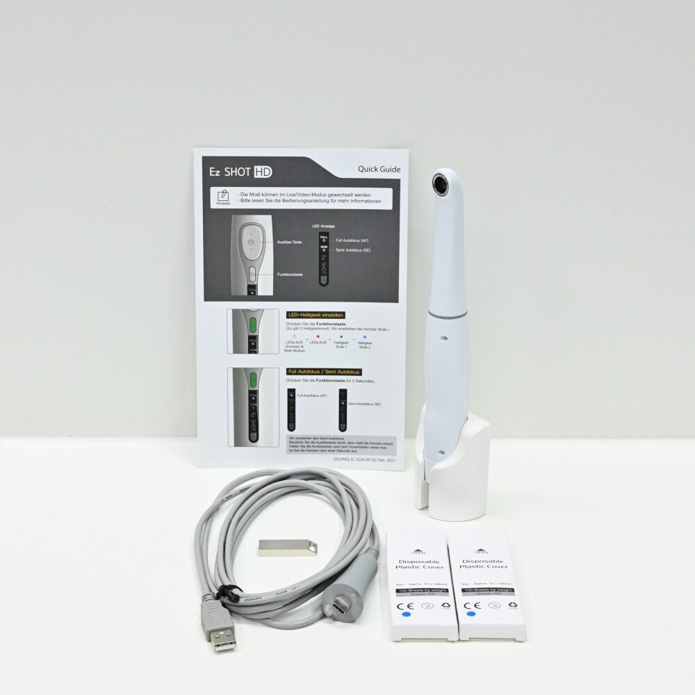 GoodDrs EZ Shot HD Intraoralkamera kabelgebunden mit USB Anschluss | 330488 GoodDrs EZ Shot HD Intraoralkamera kabelgebunden mit USB Anschluss | 330488