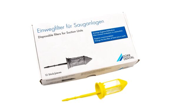 Dürr Dental Einwegfilter für Sauganlagen – neu – 8 Stück – 0725-041-00 | 331062
