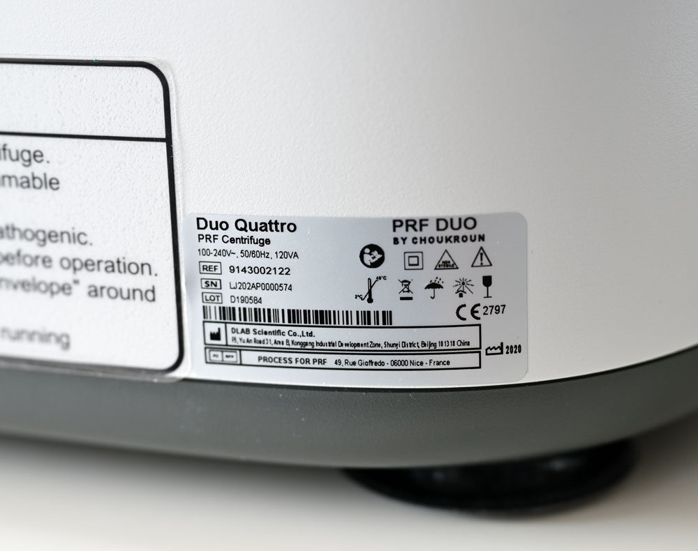 Im Auftrag: PRF Duo Quattro Zentrifuge plus Zubehör, wenig benutzt | 331467 Im Auftrag: PRF Duo Quattro Zentrifuge plus Zubehör, wenig benutzt | 331467