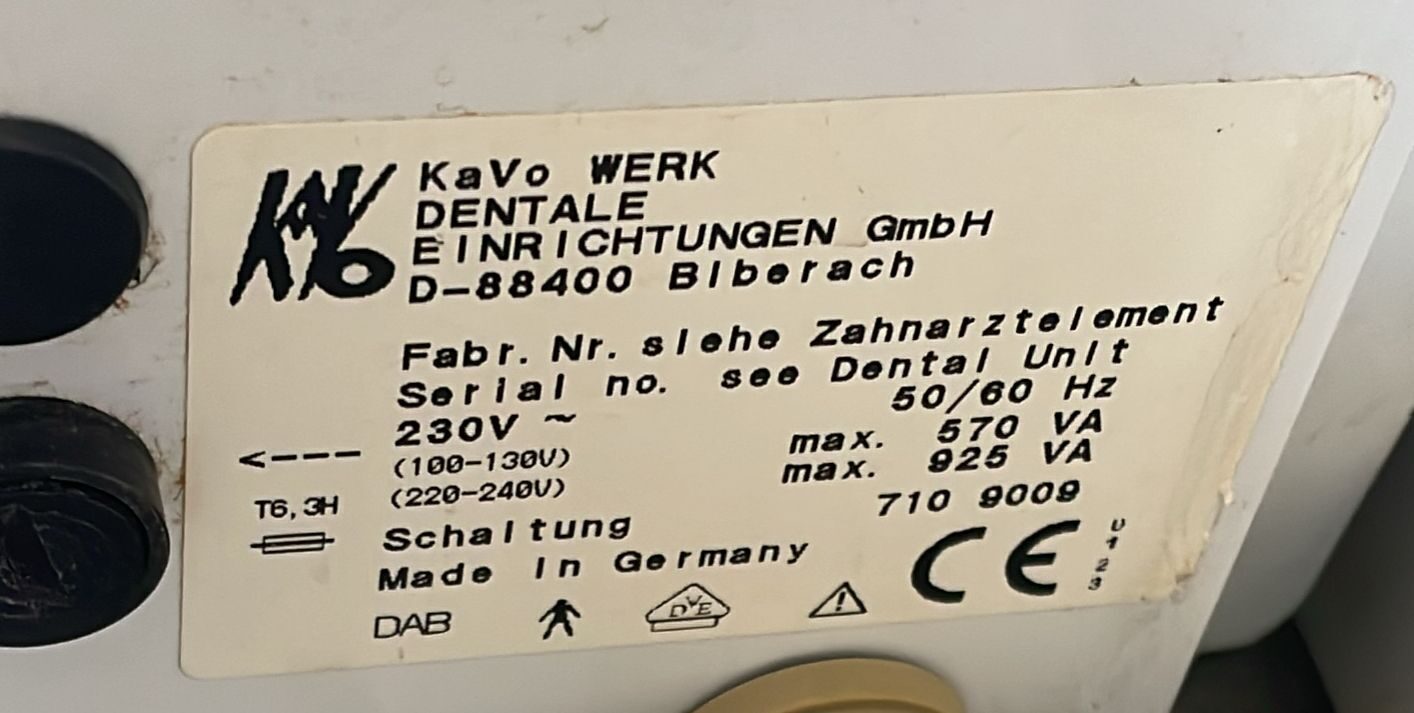 KaVo Systematica | 331714 KaVo Systematica | 331714