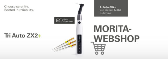 Herbst-Angebot 2025 im Morita-Webshop  Tri Auto ZX2+ inkl. sterilen MANI NiTi-Feilen ab 1.691,50 €* | 332810