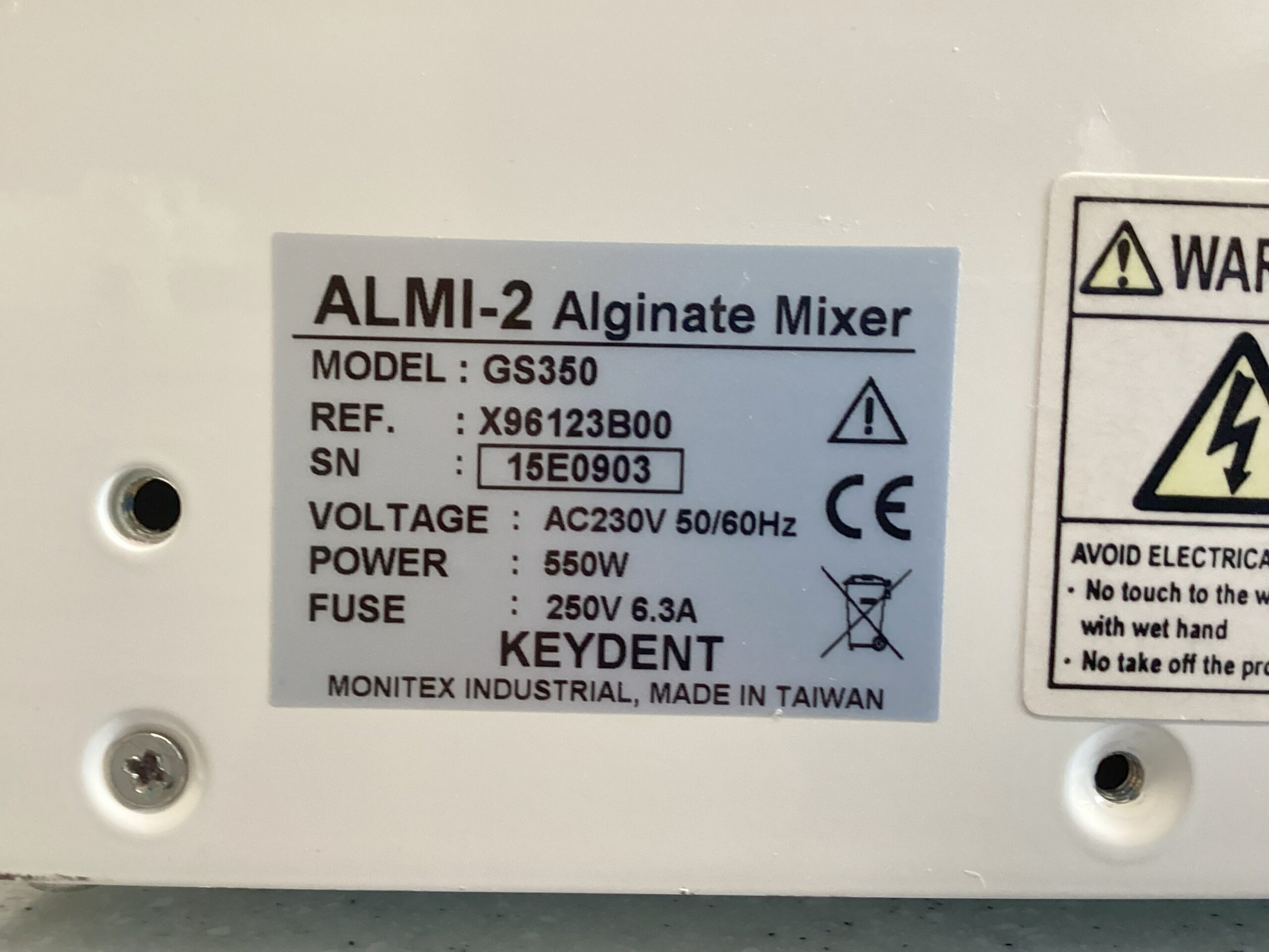 ALMI-2 Alginate Mixer KEYDENT | 332305 ALMI-2 Alginate Mixer KEYDENT | 332305