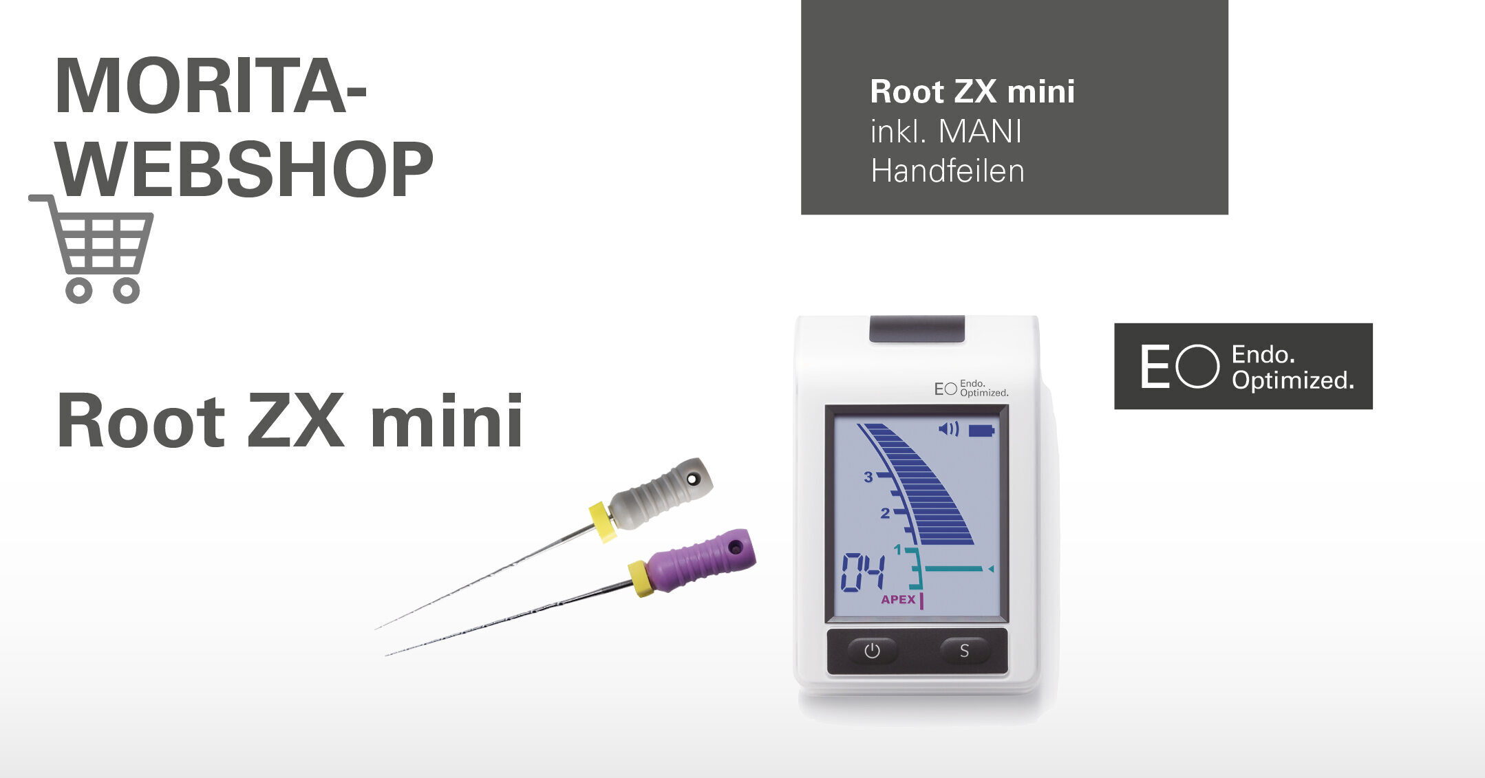 Herbst-Angebot 2025 im Morita-Webshop Root ZX mini inkl. MANI Handfeilen ab 975 €* | 332808 Herbst-Angebot 2025 im Morita-Webshop Root ZX mini inkl. MANI Handfeilen ab 975 €* | 332808