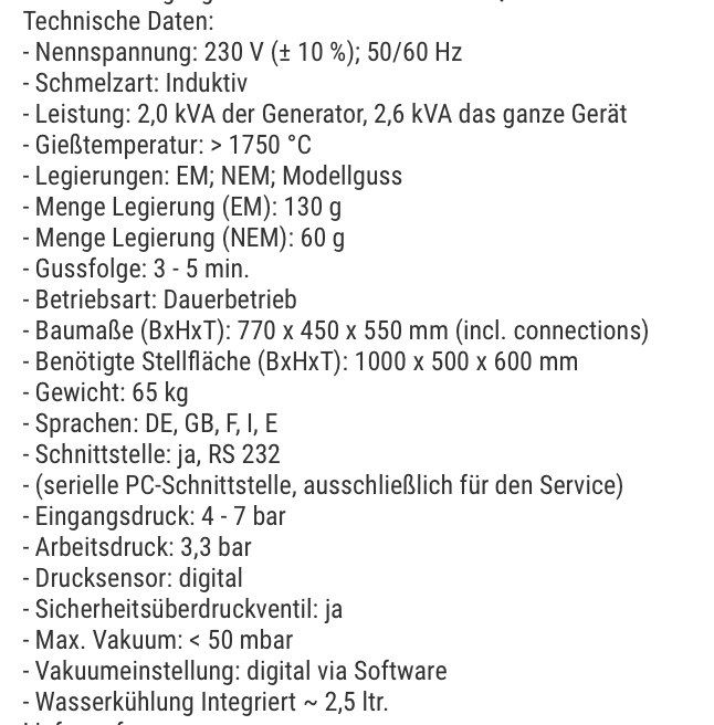 Kulzer Heracast IQ Vakuum Druck Gießgerät NEU OVP | 332380 Kulzer Heracast IQ Vakuum Druck Gießgerät NEU OVP | 332380
