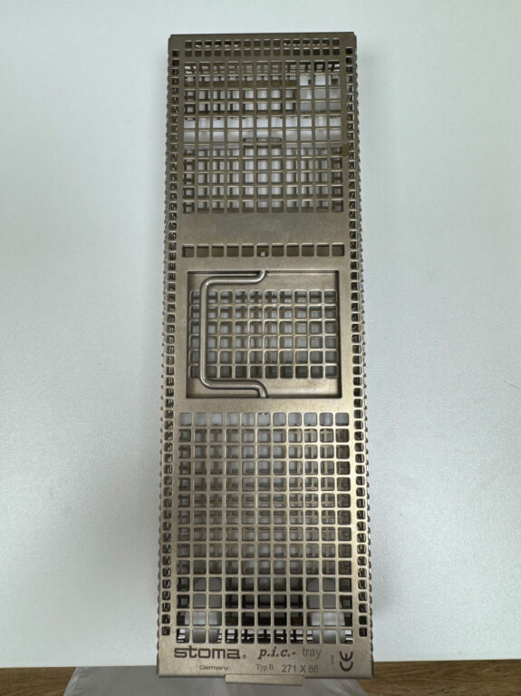 Edelstahl Tray stoma p.i.c. tray Typ B 271×86 mm | 331936