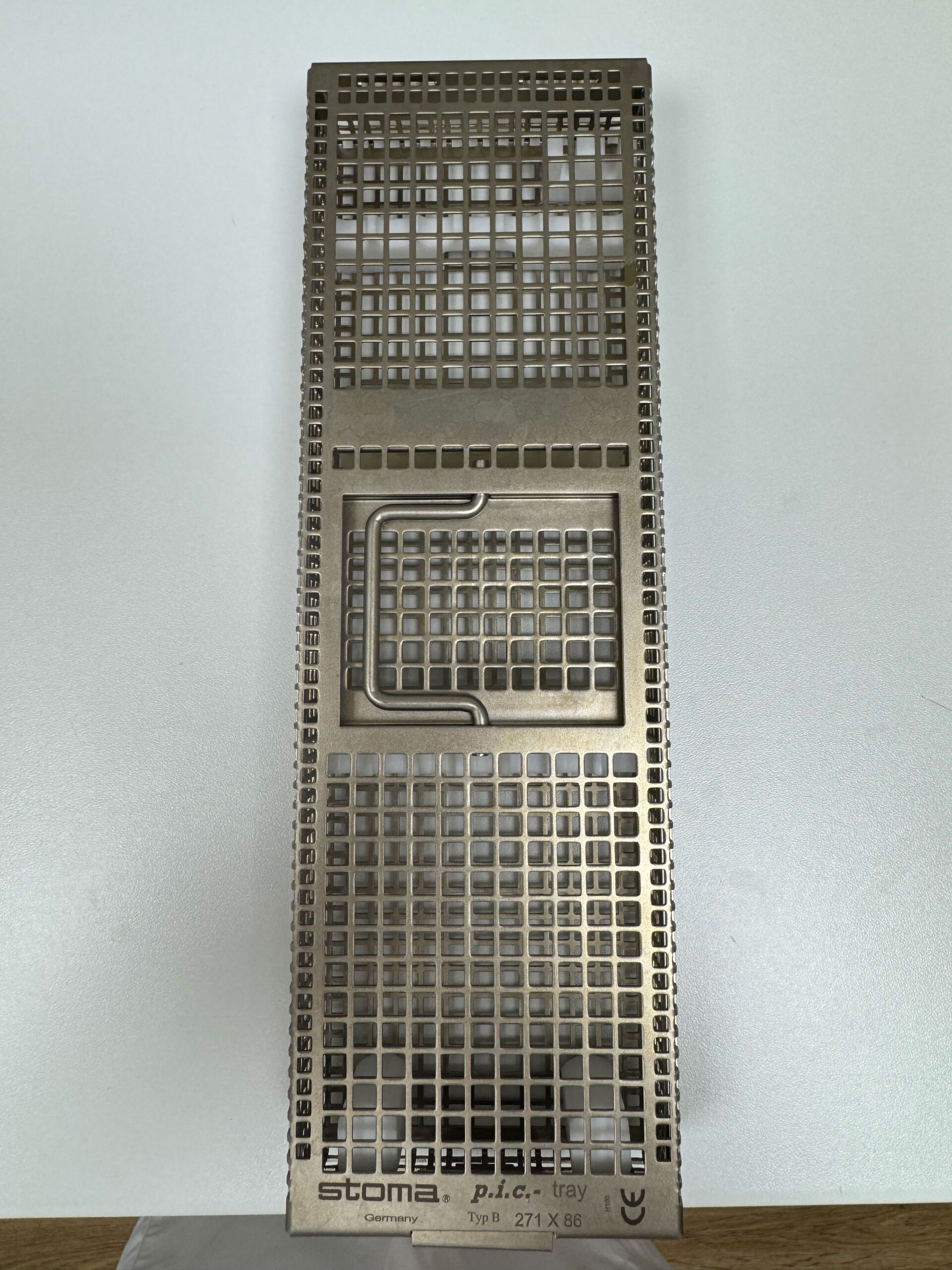 Edelstahl Tray stoma p.i.c. tray Typ B 271×86 mm | 331936 Edelstahl Tray stoma p.i.c. tray Typ B 271×86 mm | 331936