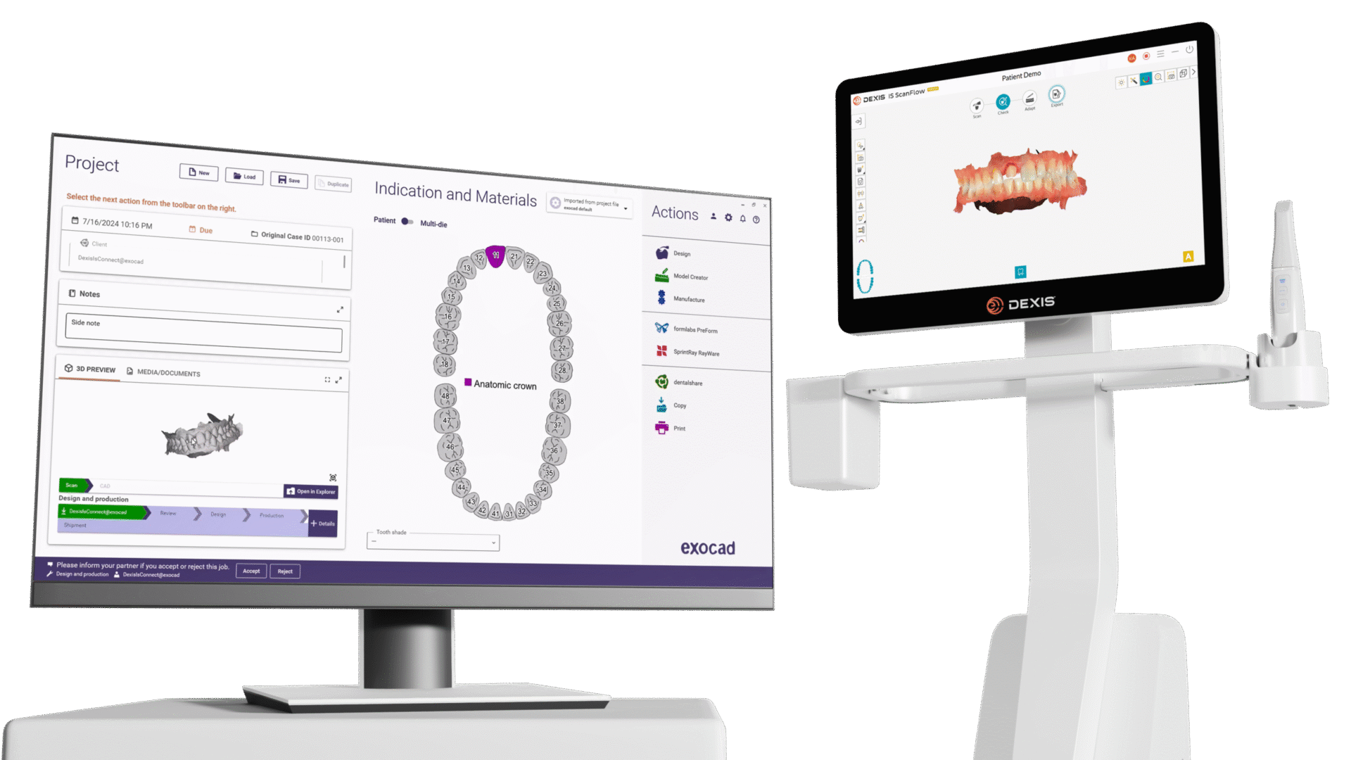 DEXIS IOS für Labore - blaudental