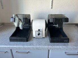 Wassermann Poliermotor WSM-2 mit 2 Poliertrögen Wassermann Poliermotor WSM-2 mit 2 Poliertrögen