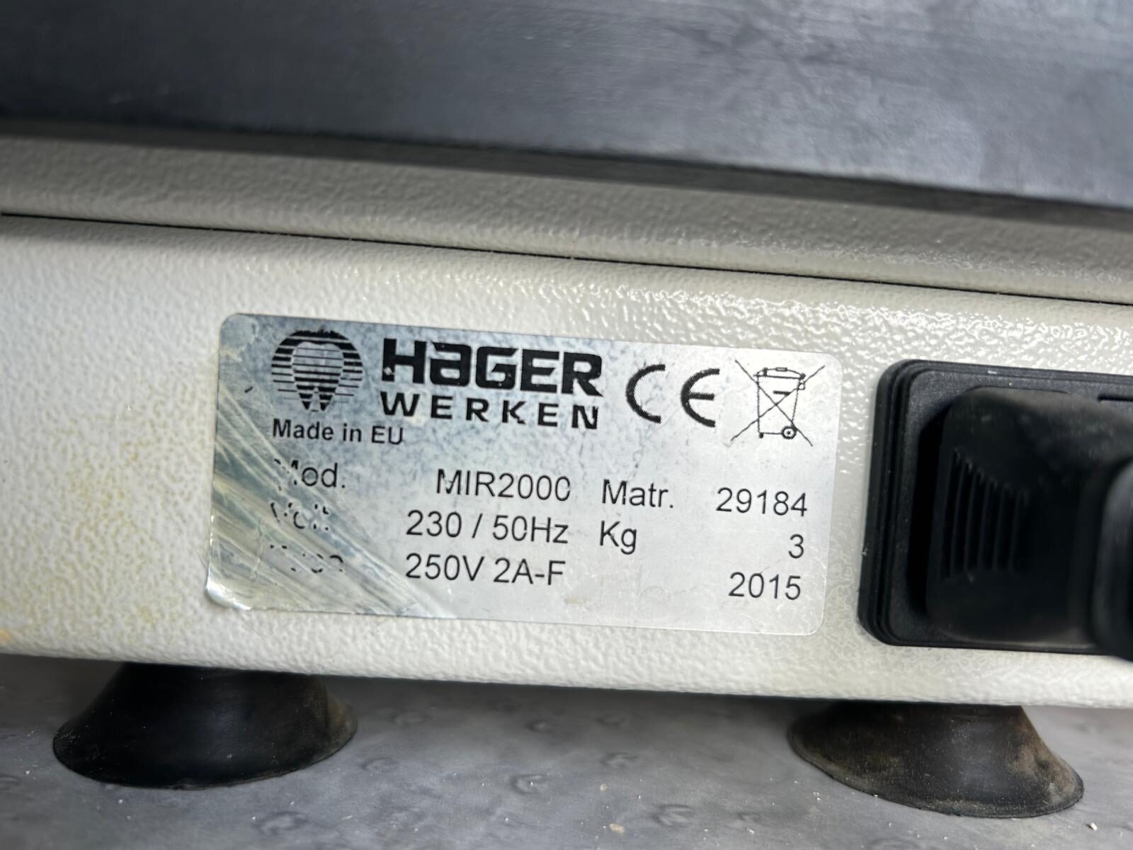 Mirator 2000 Gipsrüttler Hager Werken | 332160 Mirator 2000 Gipsrüttler Hager Werken | 332160