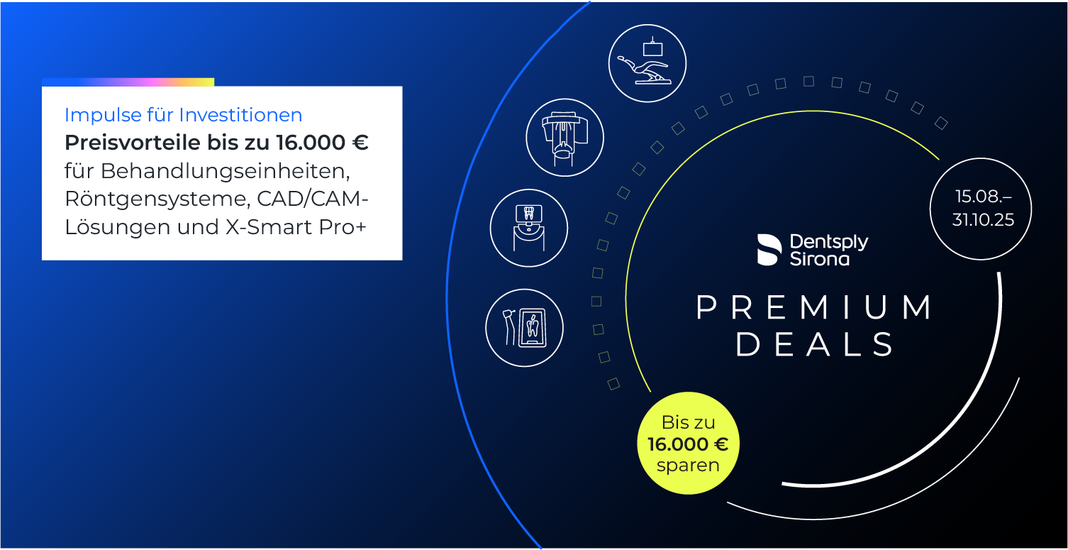 Dentsply Sirona Premium Deals mit Preisvorteilen von bis zu 16.000,00 € | 331887 Dentsply Sirona Premium Deals mit Preisvorteilen von bis zu 16.000,00 € | 331887