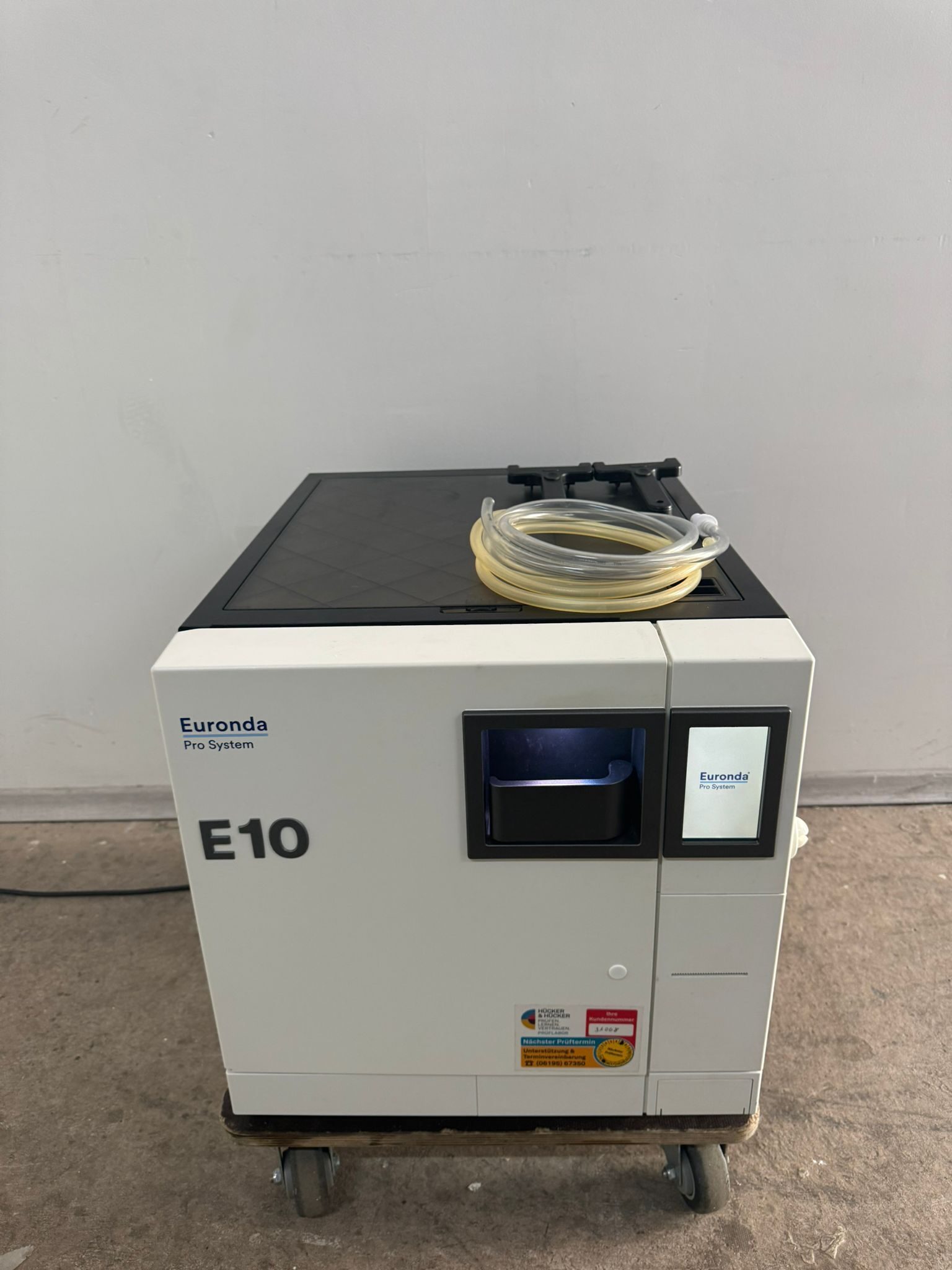 Euronda E 10 Steri B-Klasse 24 Liter Autoklav – Sterilisator Stand Aloun + Trays | 333934 Euronda E 10 Steri B-Klasse 24 Liter Autoklav – Sterilisator Stand Aloun + Trays | 333934