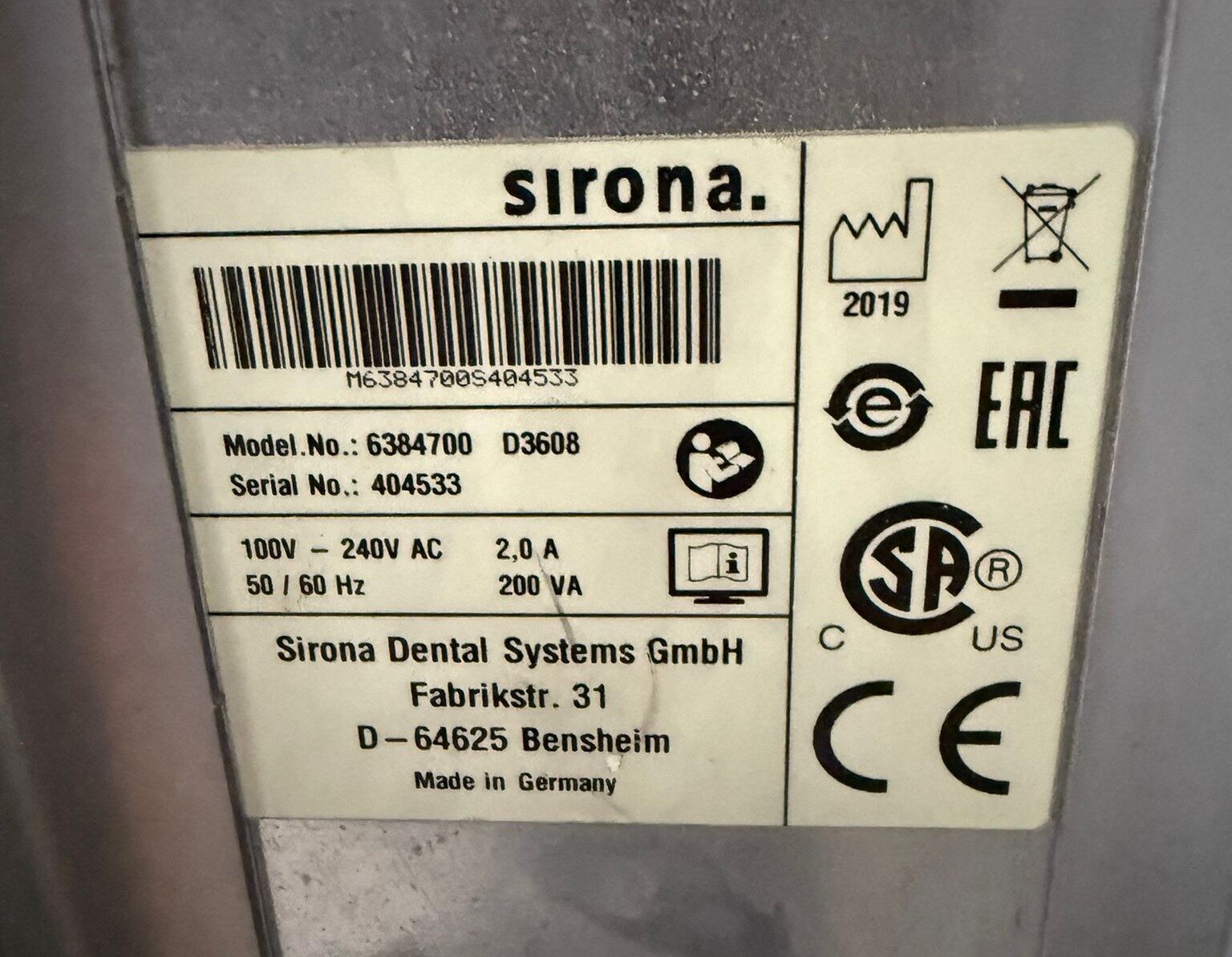 Dentsply Sirona inLab MC X5 Fräseinheit / Absaugung / In Lab CAM SW 20 Lizenz | 334491 Dentsply Sirona inLab MC X5 Fräseinheit / Absaugung / In Lab CAM SW 20 Lizenz | 334491