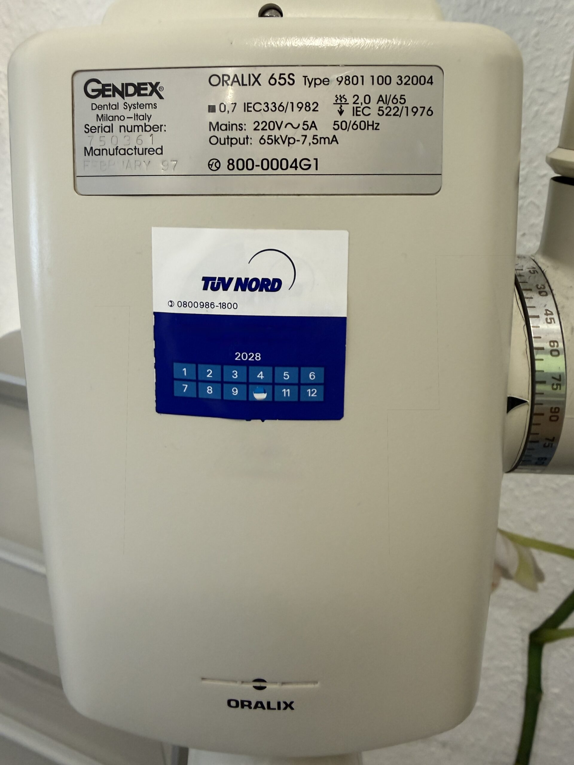 Gendex Oralix 65S Dental Röntgen Tubus Kleinröntgen Röntgentubus – voll funktionstüchtig | 334363 Gendex Oralix 65S Dental Röntgen Tubus Kleinröntgen Röntgentubus – voll funktionstüchtig | 334363