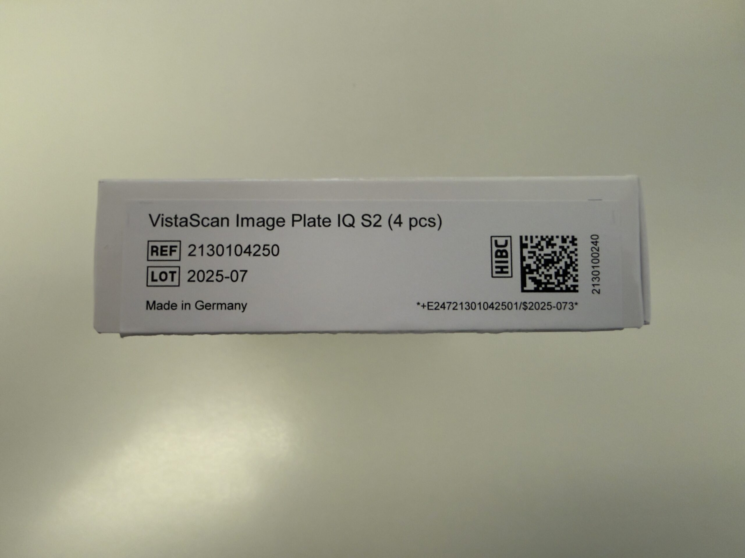 Dürr Dental VistaScan IQ S2 Speicherfolien 4Stk *neu* | 334440 Dürr Dental VistaScan IQ S2 Speicherfolien 4Stk *neu* | 334440