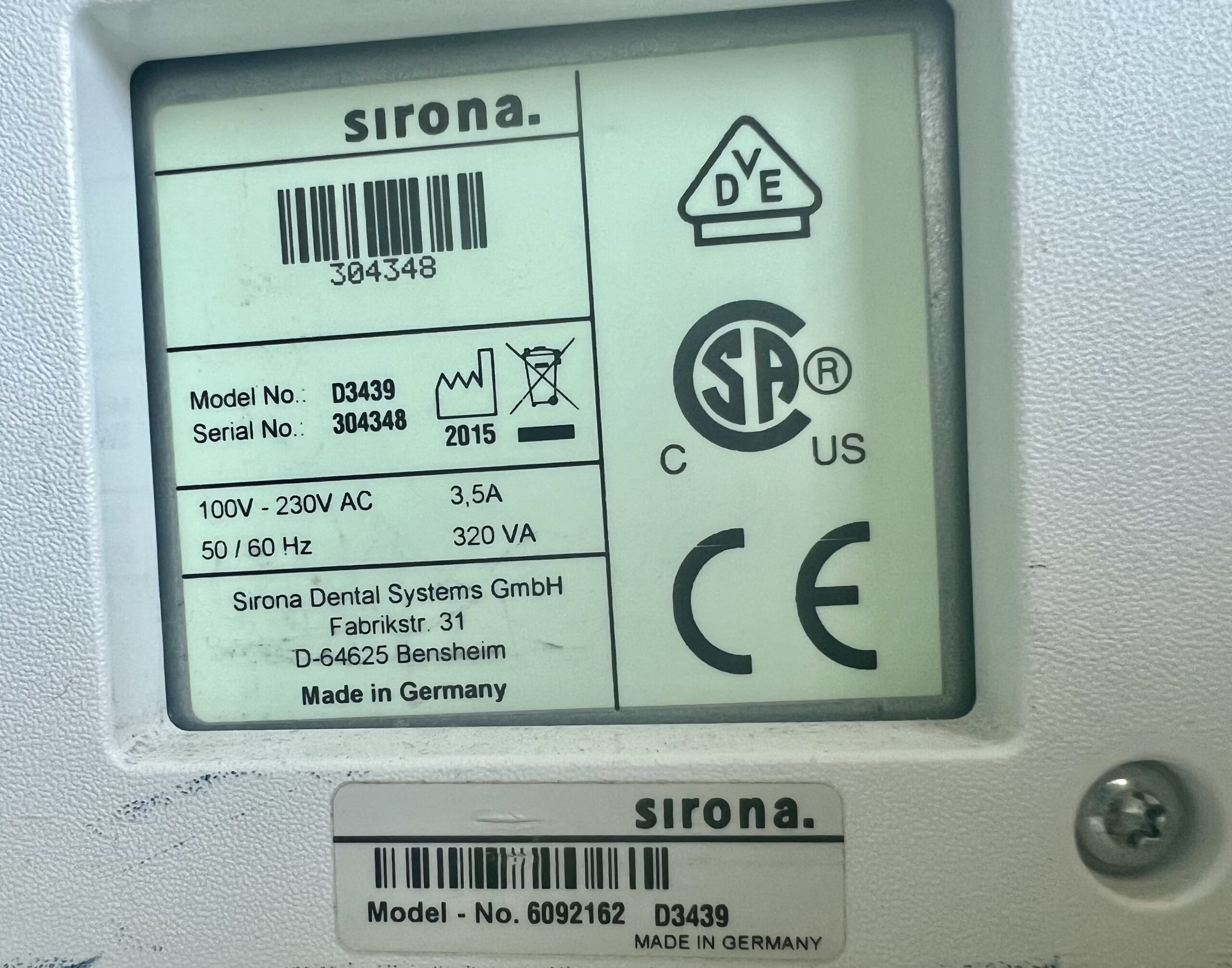 Schleifmaschine Cerec MC XL Premium | 334136 Schleifmaschine Cerec MC XL Premium | 334136