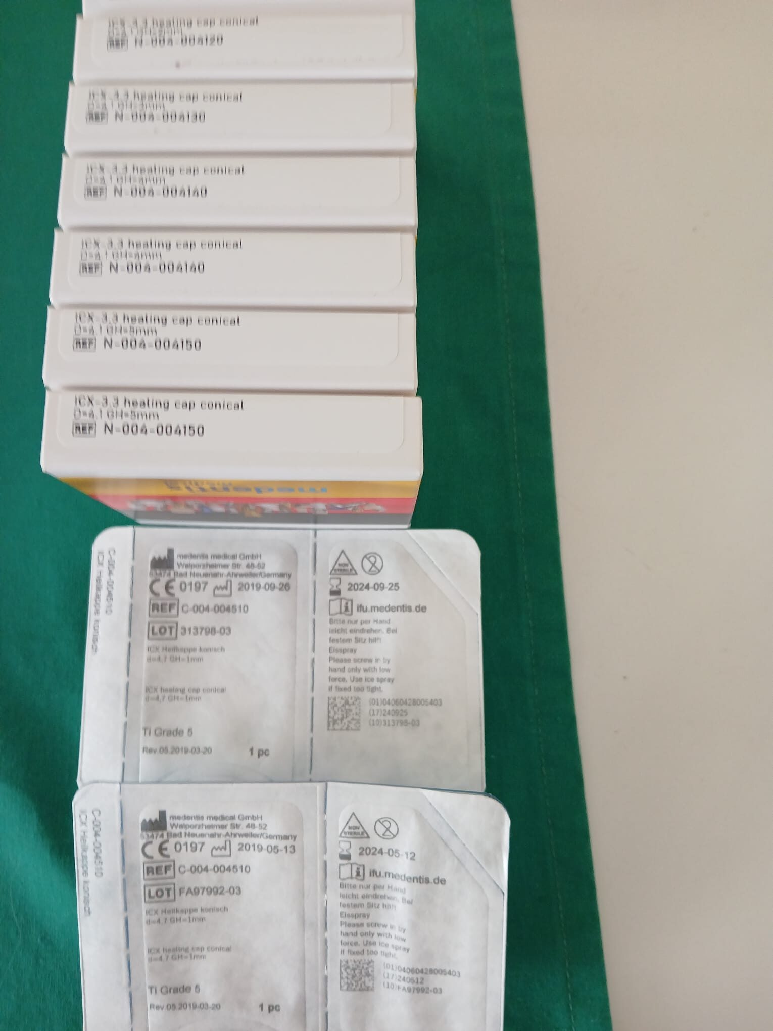 ICX medentis Implantate und Hilfsteile neu zu 50% des Neupreises | 333453 ICX medentis Implantate und Hilfsteile neu zu 50% des Neupreises | 333453