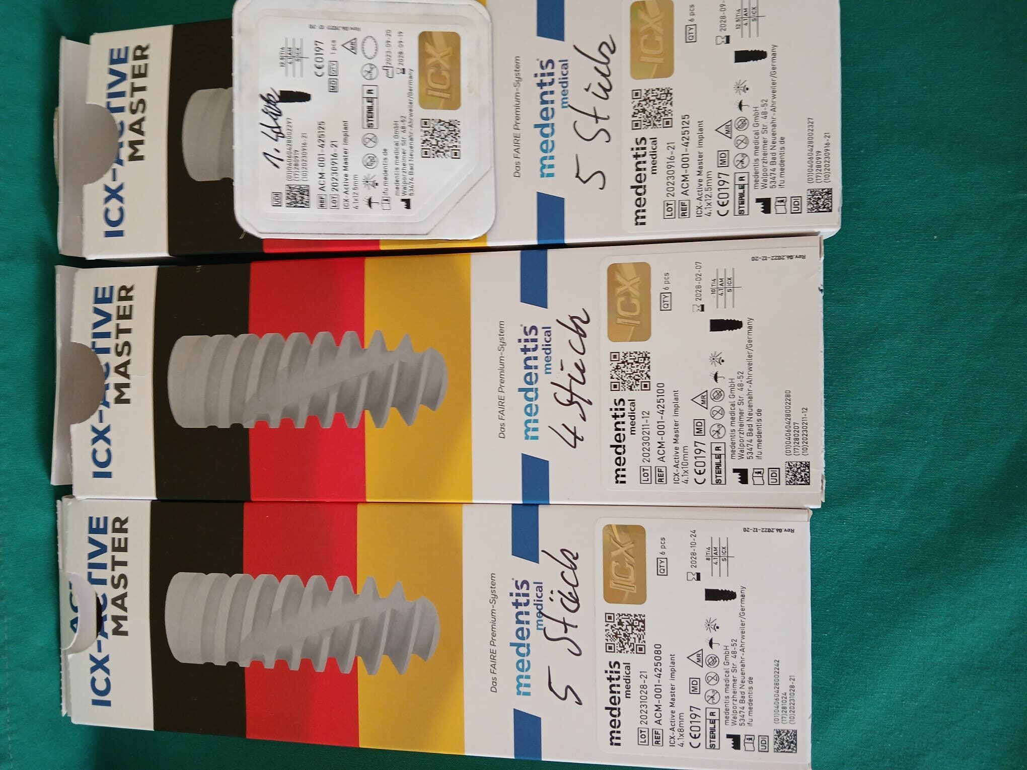 ICX medentis Implantate und Hilfsteile neu zu 50% des Neupreises | 333455 ICX medentis Implantate und Hilfsteile neu zu 50% des Neupreises | 333455