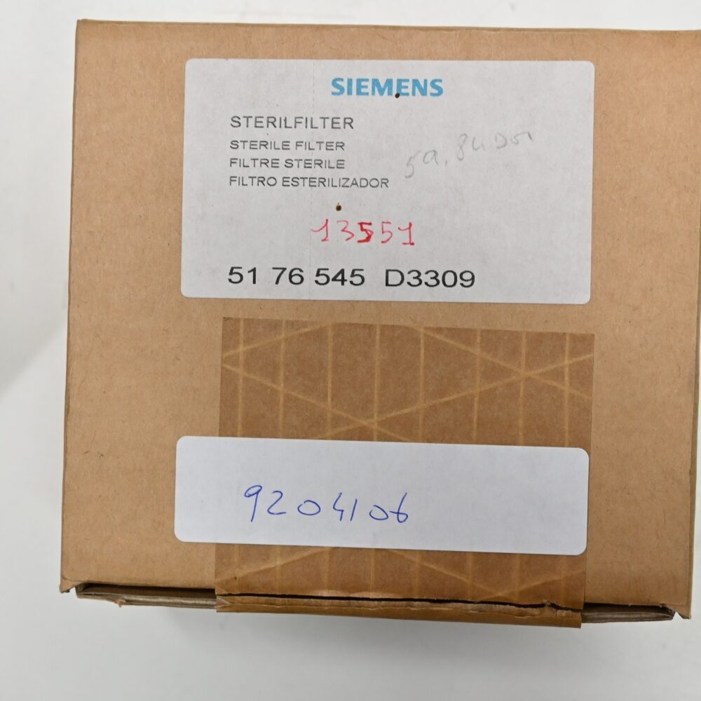 Sirona Sterilfilter Siemens, REF: 5176545, neu | 333982