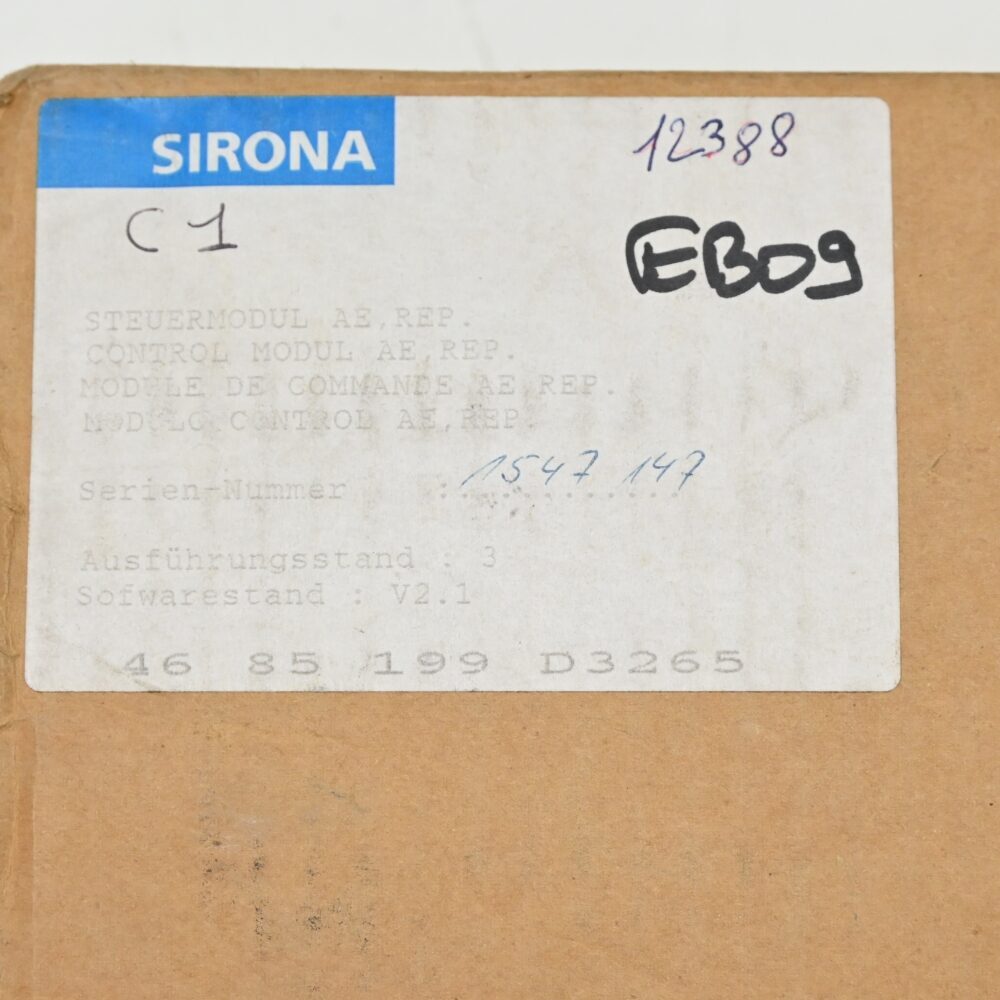 Sirona Steuermodul REF: 4685199, gebraucht | 334039
