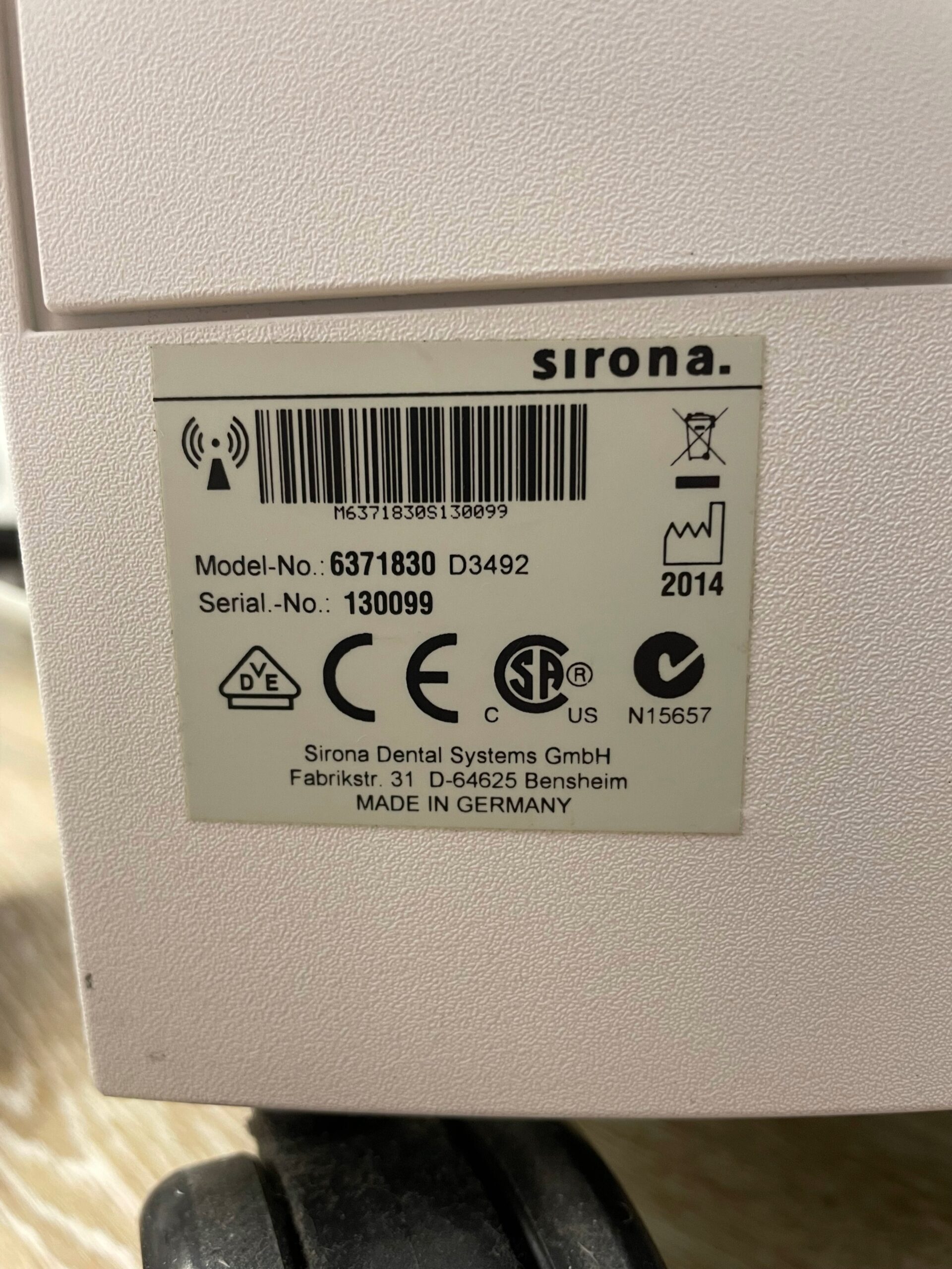 Sirona CEREC AC Omnicam mit Software 5.2 mit Upgrade auf Windows 10 und der Cerec PC 5.2.x | 335716