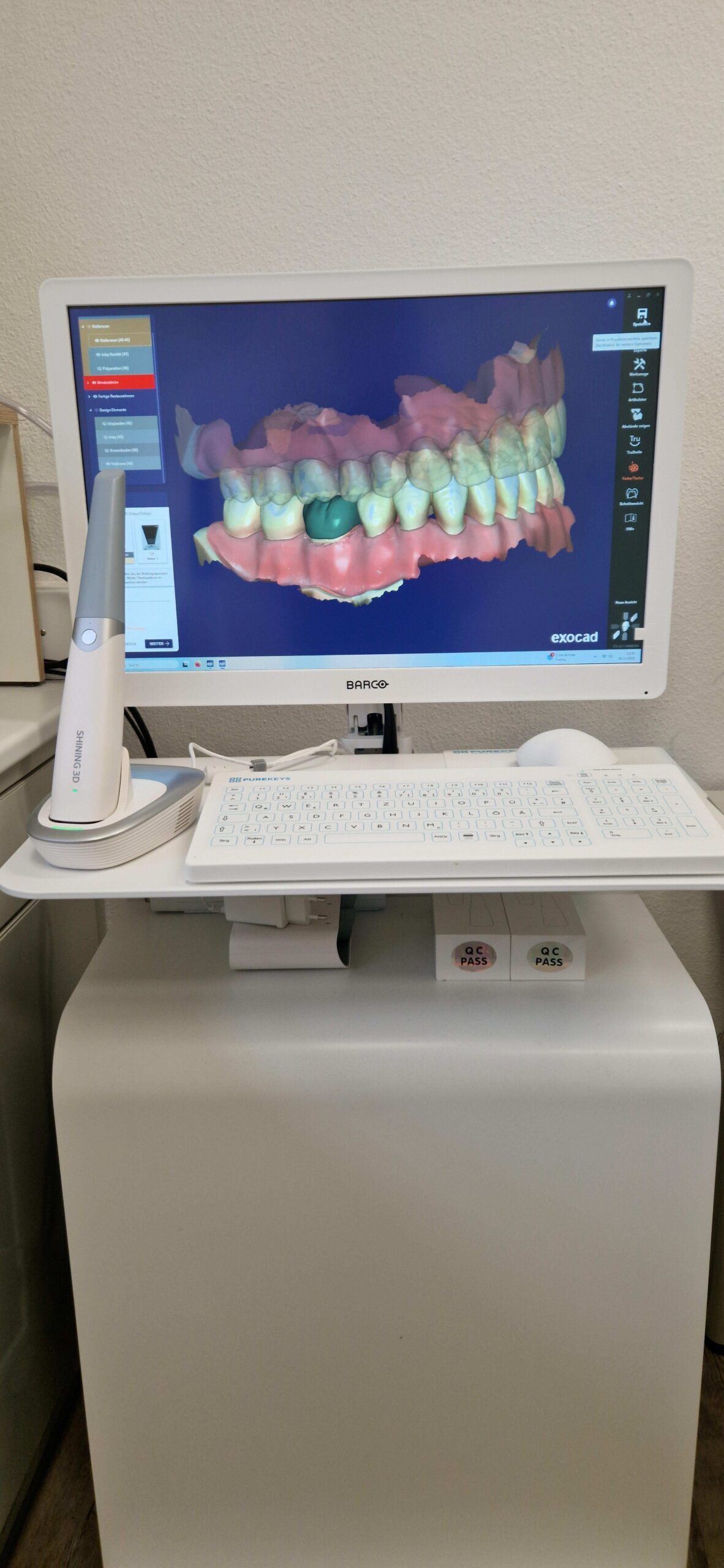 CAD/CAM Komplettpaket SHINING Scanner / VHF 4 Achs-Fräse / Chairside Kit | 335573