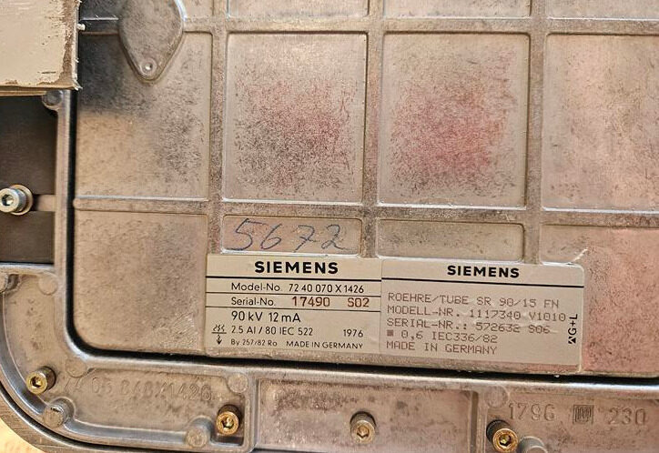 Siemens Röhre für OPG Type D3200 | 335827