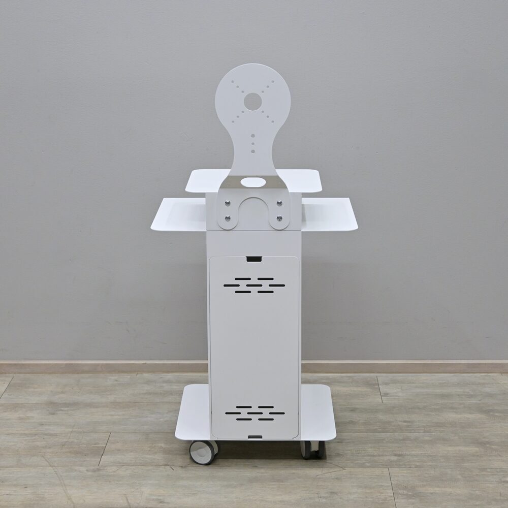 Edarredo Tender Hi-tech dynamische Workstation für PC, Scanner aus Stahl, Cart, Gerätewagen, neu | 335415