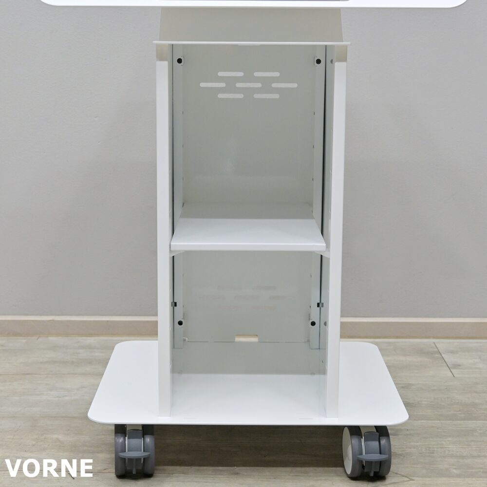 Edarredo Tender Hi-tech dynamische Workstation für PC, Scanner aus Stahl, Cart, Gerätewagen, neu | 335418