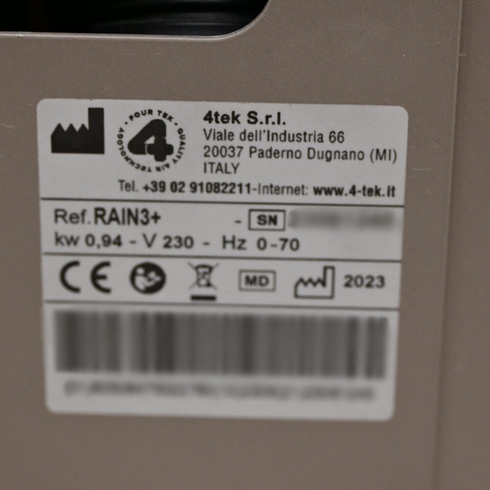 4tek Typ RAIN3+ Saugmaschine Nassabsaugung, gebraucht & geprüft | 335125