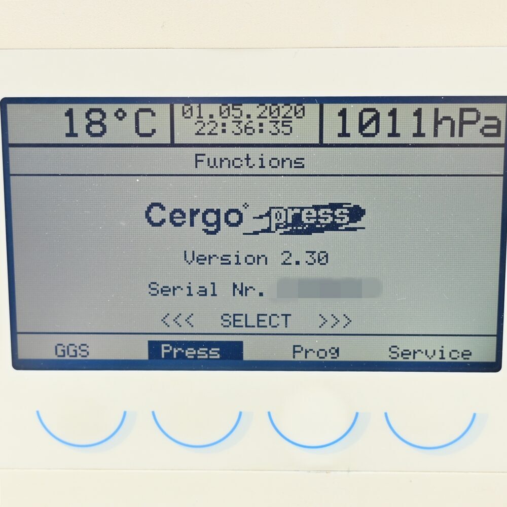 DeguDent Cergo press Keramikpressofen mit Pumpe Gebraucht & Geprüft Baujahr: 2001 | 335313