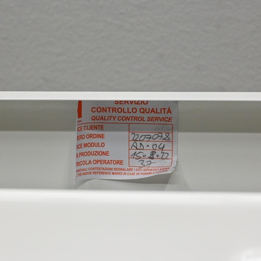 Rossicaws ADAM 2er Stahl Behandlungszeile / Schrankzeile Dental Zahnarzt Ausstellungsstück | 335616