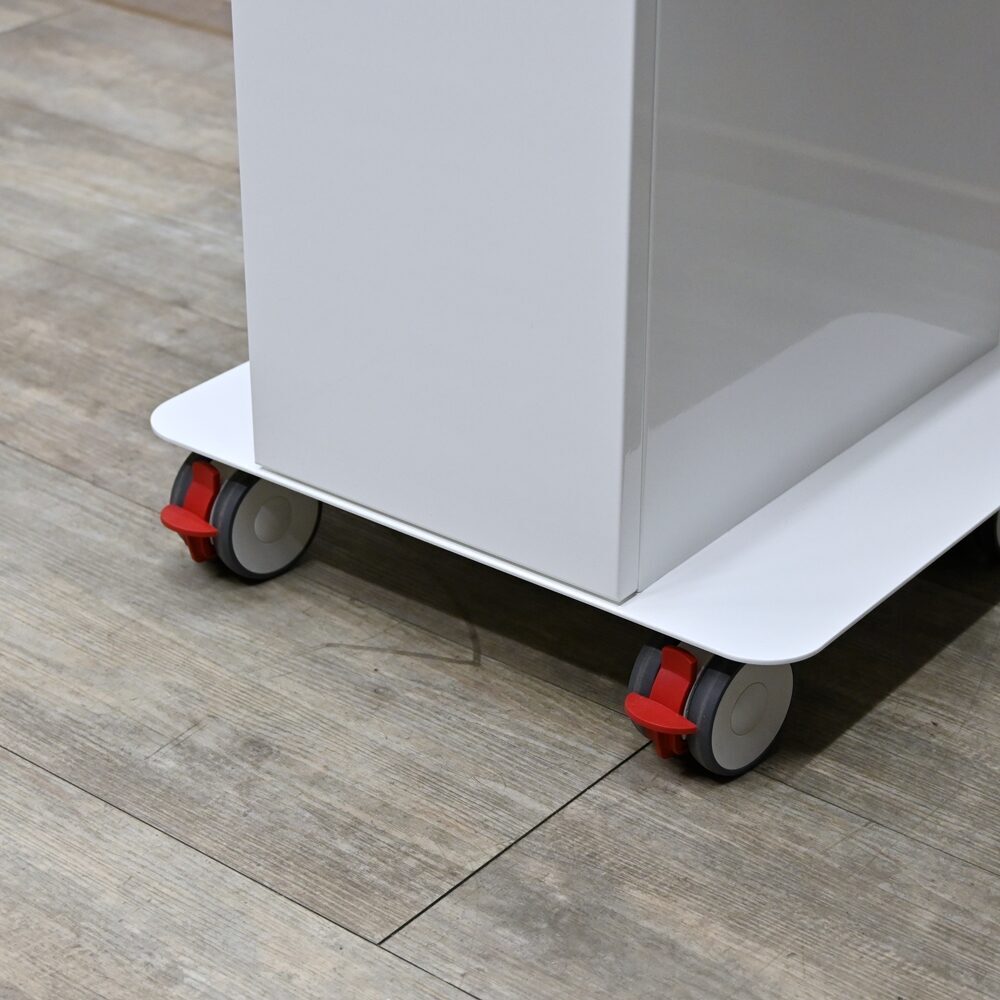 Edarredo Tender UP Hi-tech dynamische Workstation für PC, Scanner aus Stahl, Cart, Gerätewagen, neu | 335428