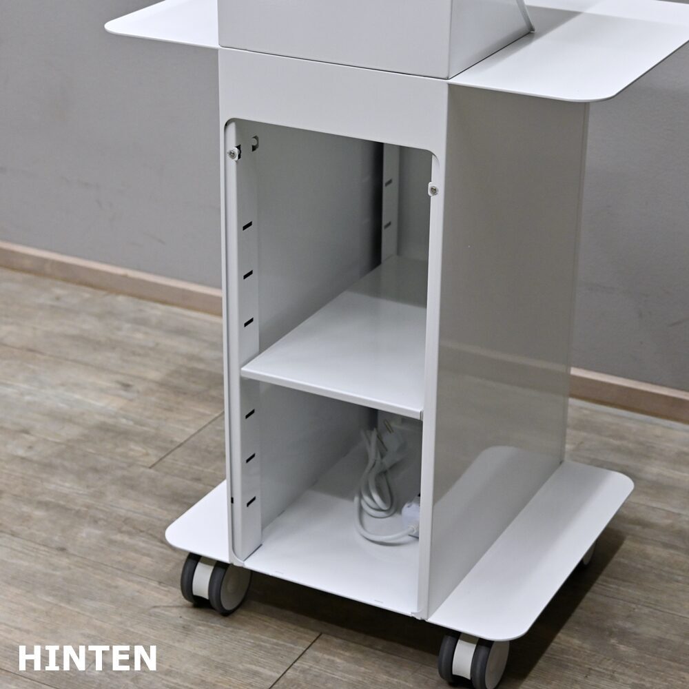 Edarredo Tender UP Hi-tech dynamische Workstation für PC, Scanner aus Stahl, Cart, Gerätewagen, neu | 335431