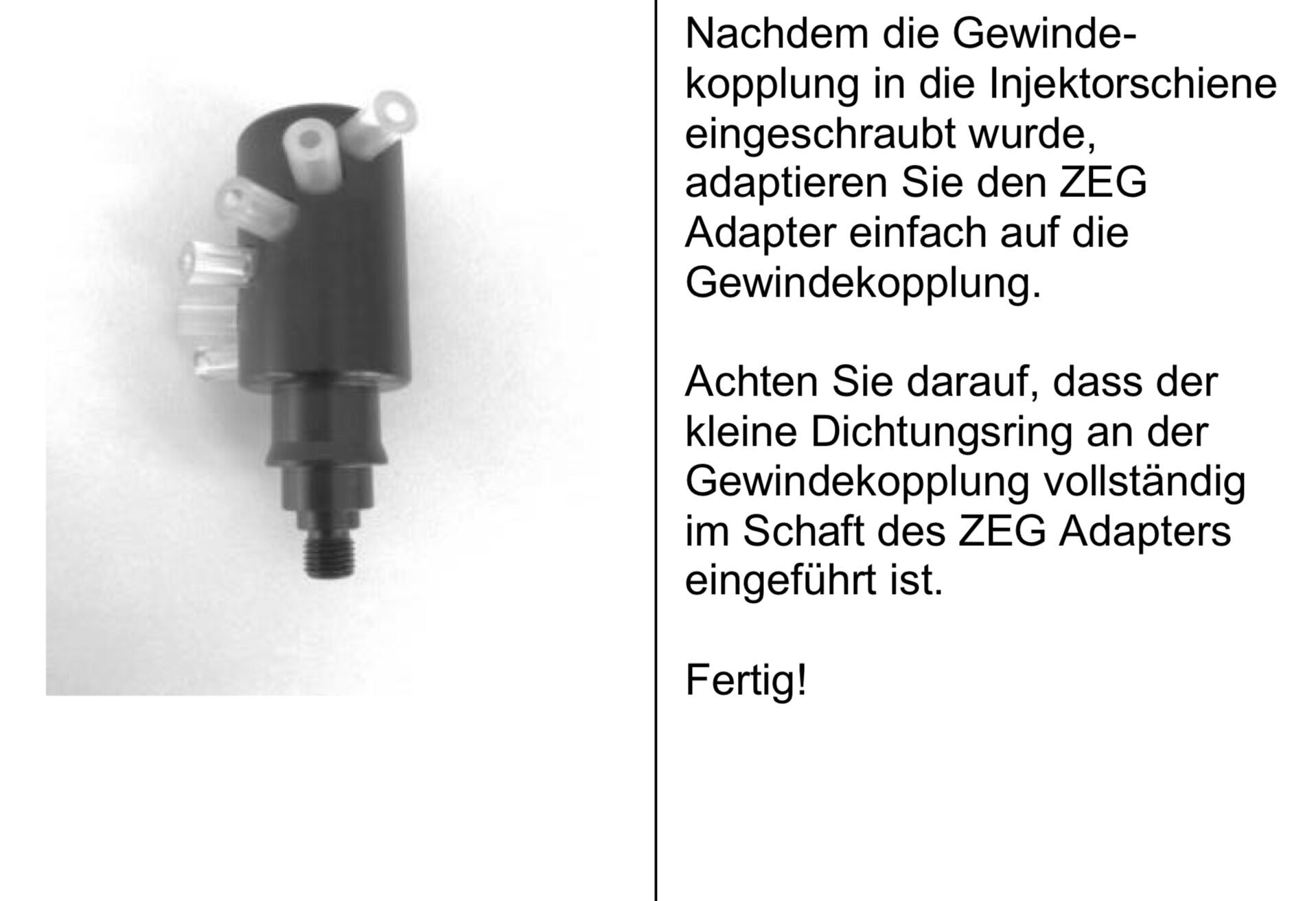 Flexio Adapter Aufnahme 6x ZEG Spitzen für Melag Melatherm und andere Thermodesinfektoren. | 336056