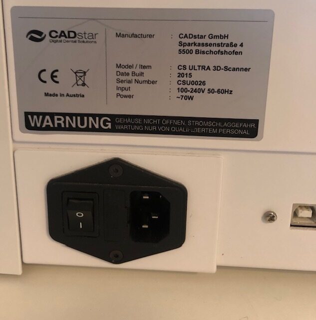 CADstar CS Ultra exocad Scanner | 334869