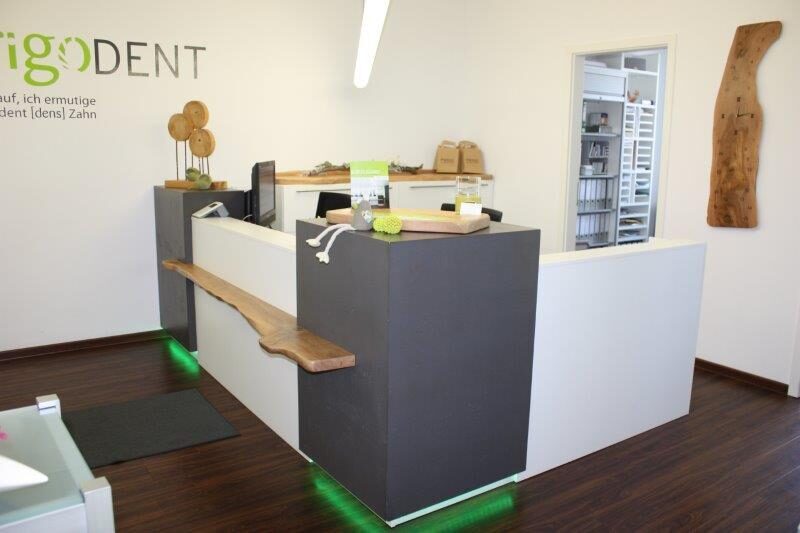 Rezeption/Empfang mit 2 Arbeitsplätzen auf Praxisauslösung | 335438