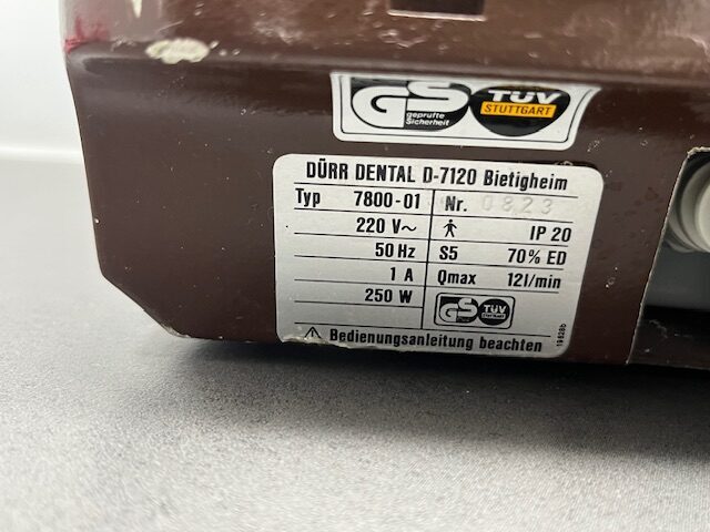 Dürr Dental Amalgamabscheider Typ 7800-7801 Dental mit Außengehäuse | 335795