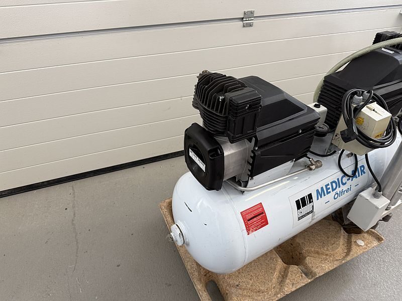 Schneider DruckluftMedic Air 300-90 W Kompressor ölfrei, leise, Dental & Labor | 335007