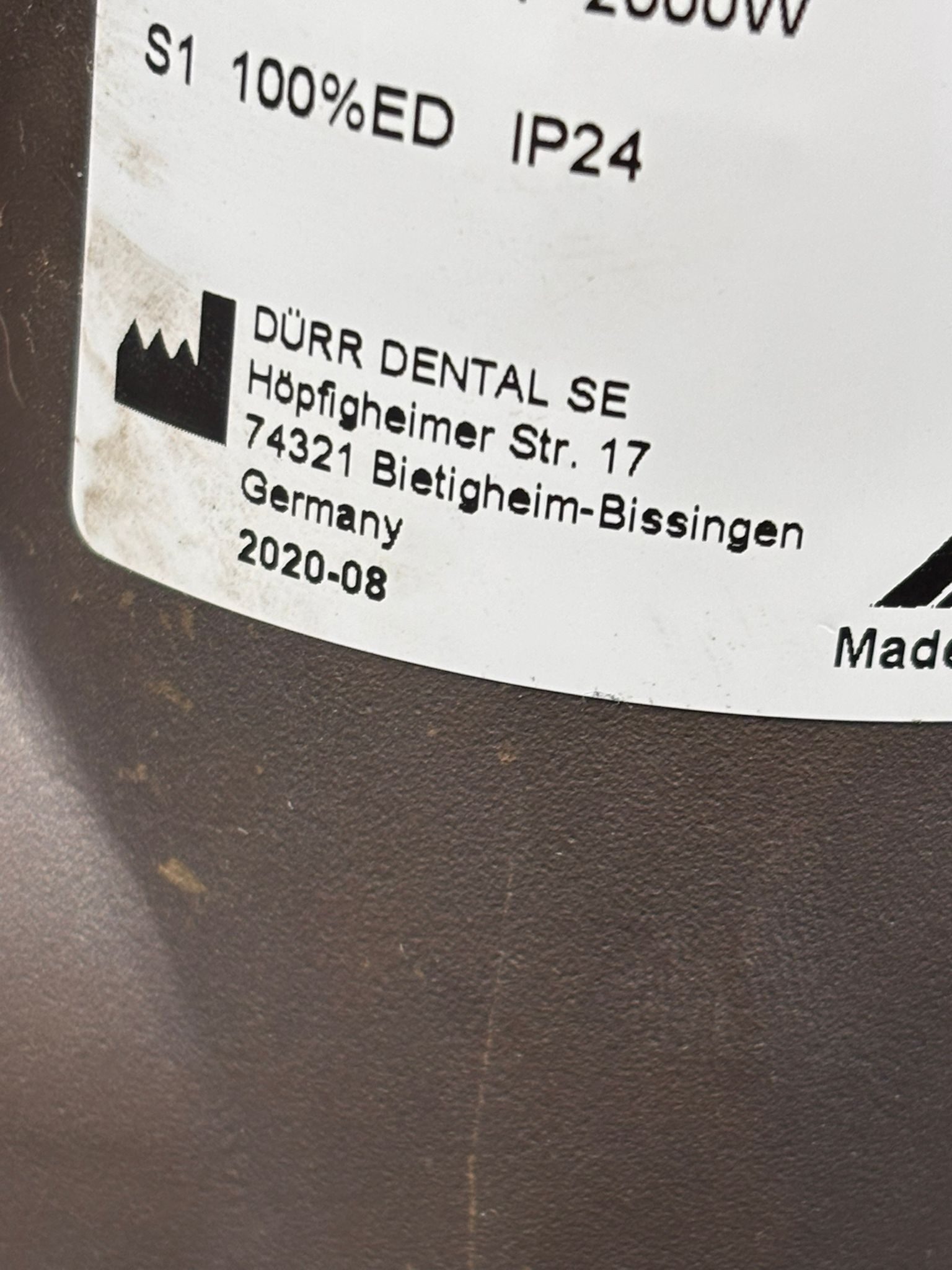 Dürr VS 1200 S Nass-Absaugung Dental Zahnarzt  Bj 2020 | 335772