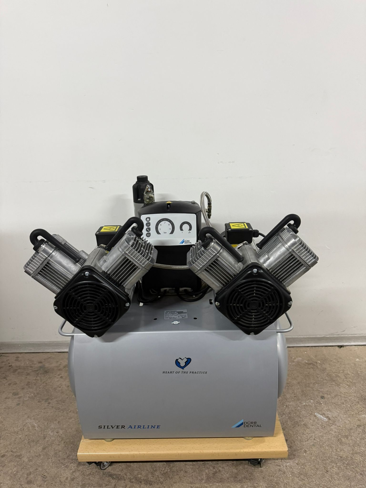 DÜRR Kompressor Duo Tandem 4152-54 mit Membran Trocknung 400V mit 2 Aggregaten | 336759